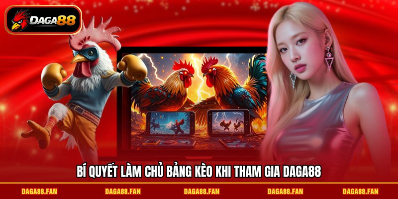 Bí quyết làm chủ bảng kèo khi tham gia DAGA88