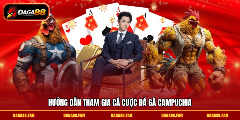 Hướng dẫn tham gia cá cược đá gà Campuchia